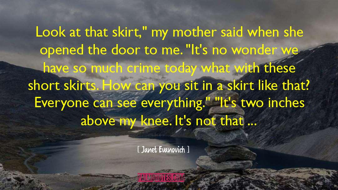 Loving Mother quotes by Janet Evanovich