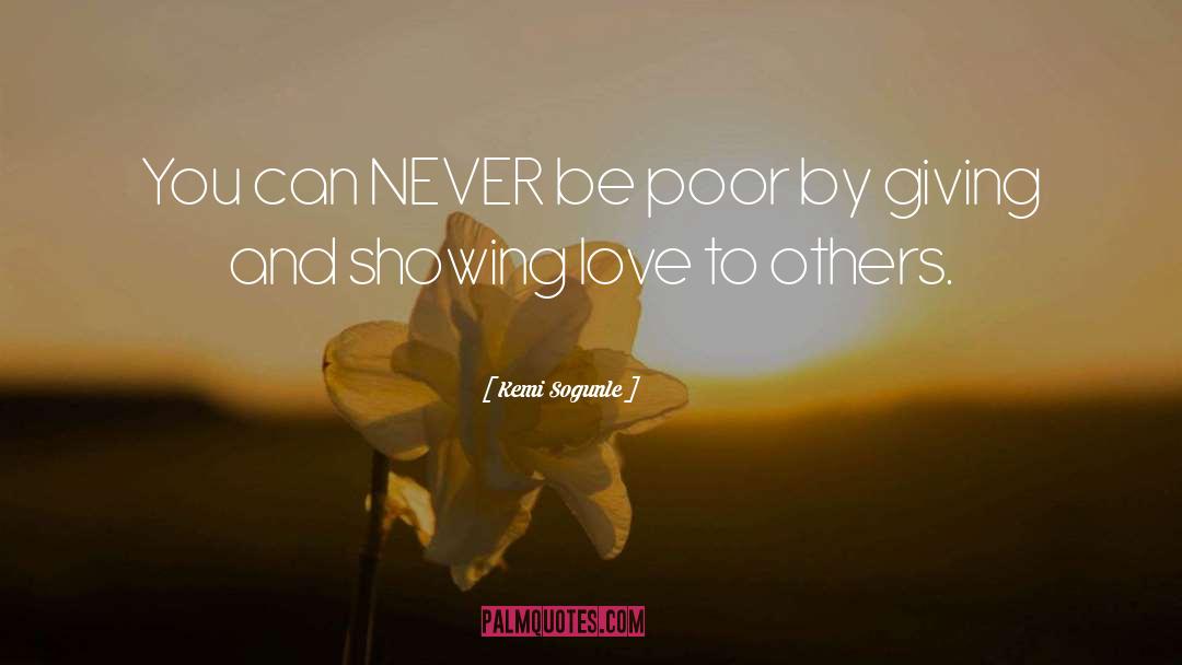Loving Others quotes by Kemi Sogunle