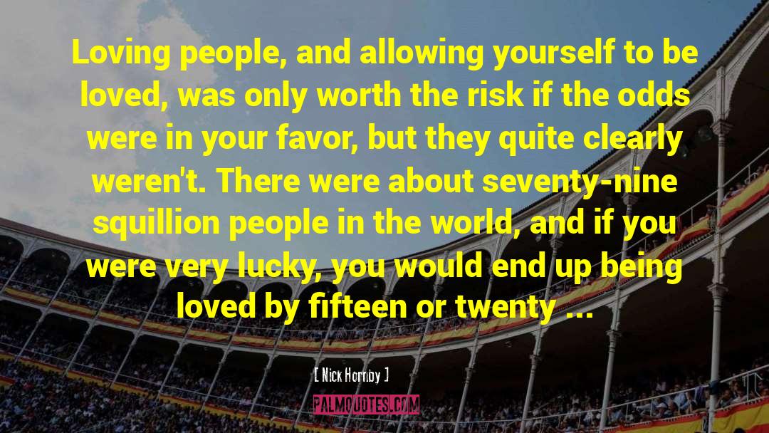 Loving People quotes by Nick Hornby