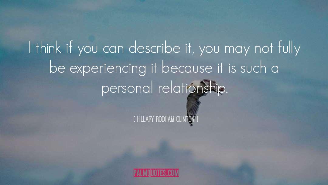 Loving Relationship quotes by Hillary Rodham Clinton
