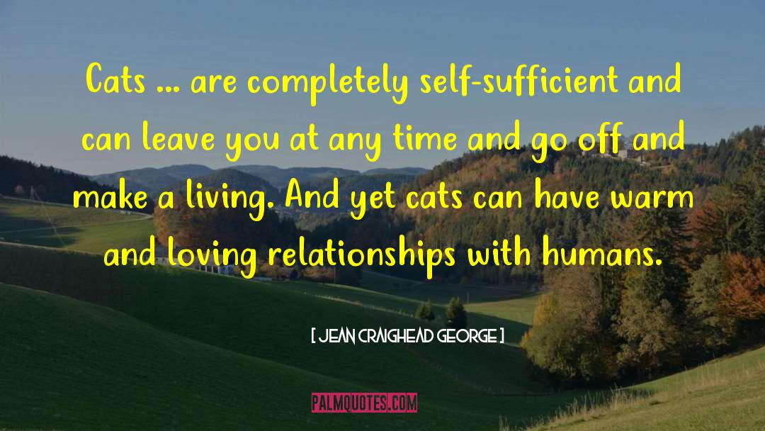 Loving Relationships quotes by Jean Craighead George
