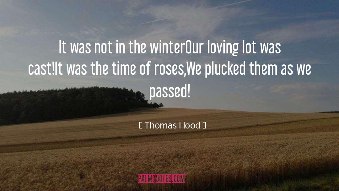 Loving Relationships quotes by Thomas Hood