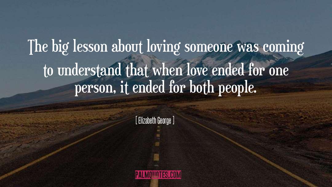 Loving Someone Taken quotes by Elizabeth George