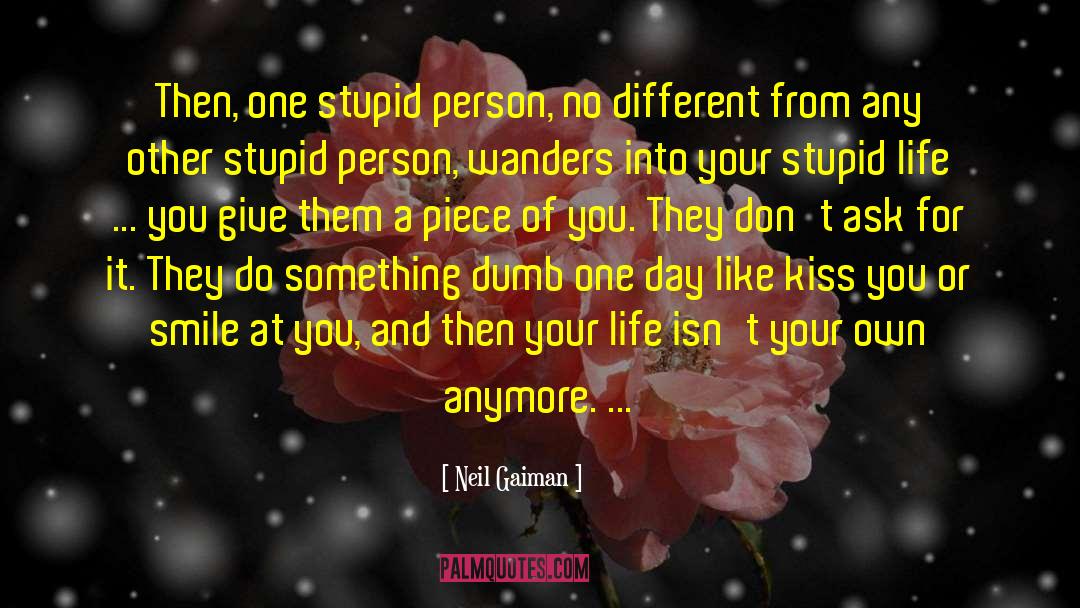 Loving Something quotes by Neil Gaiman