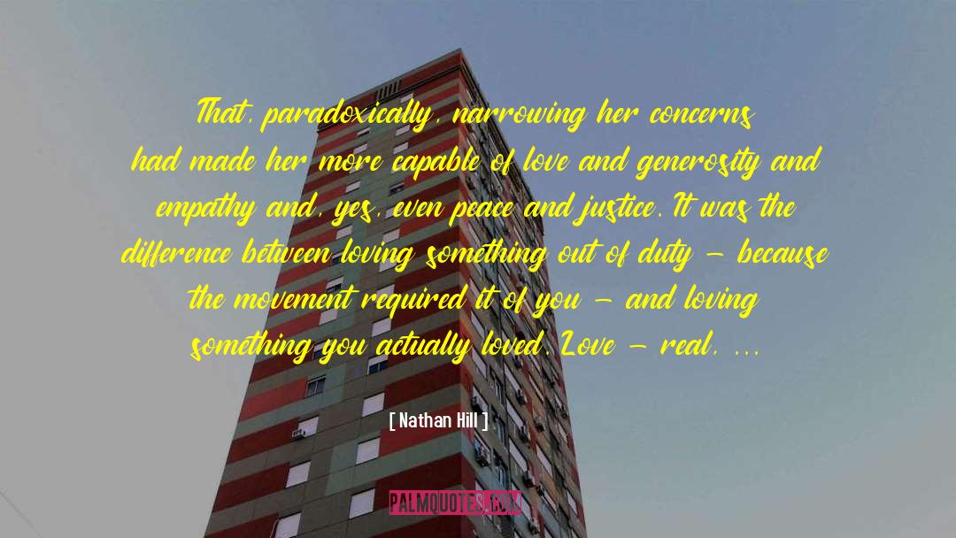 Loving Something quotes by Nathan Hill