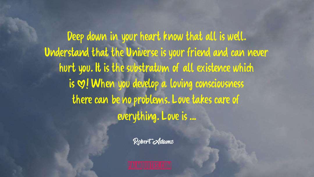 Loving Unconditionally quotes by Robert Adams