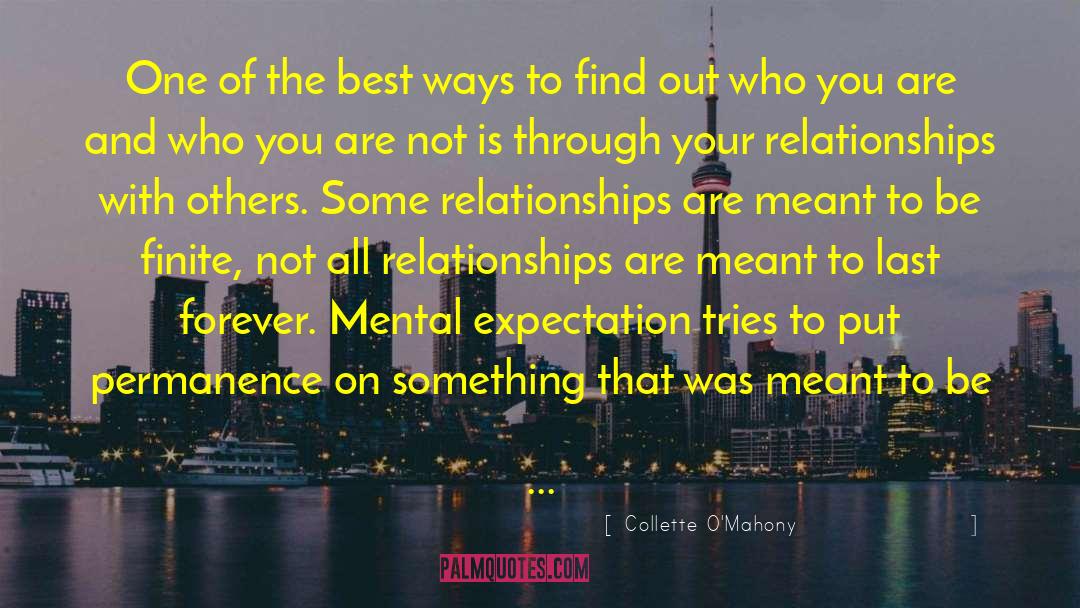 Loving Who You Are quotes by Collette O'Mahony