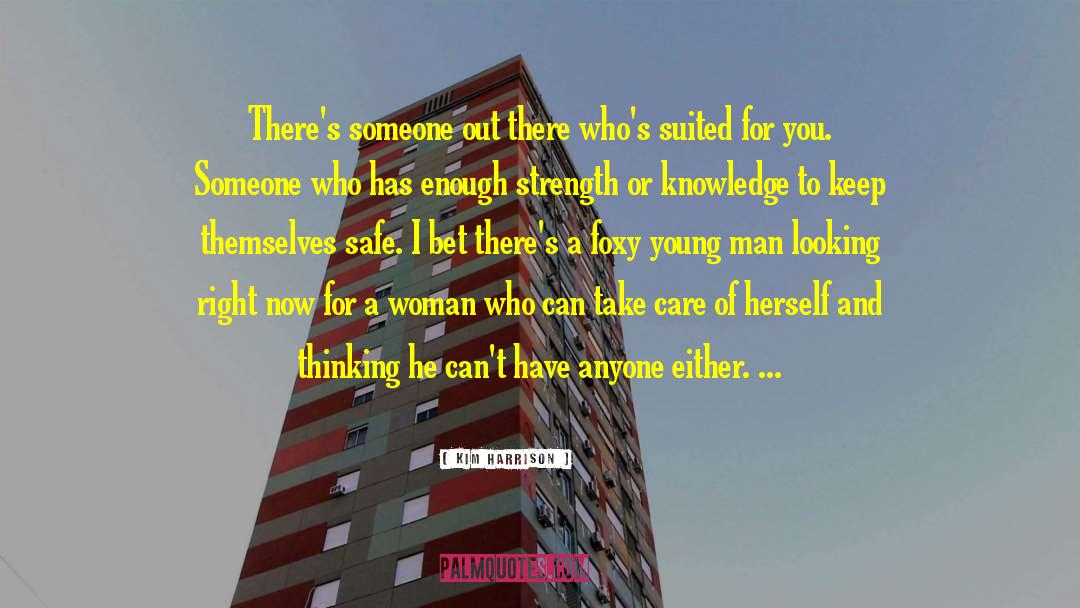 Loving Woman quotes by Kim Harrison