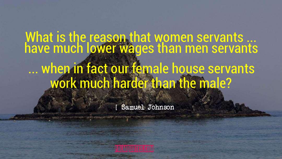 Loving Women quotes by Samuel Johnson