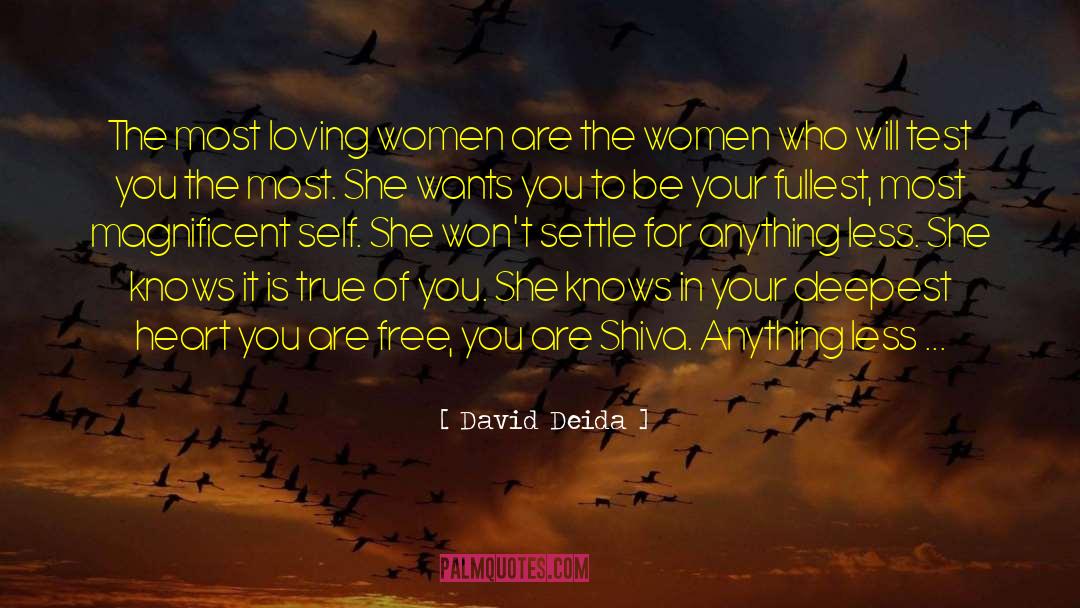 Loving Women quotes by David Deida
