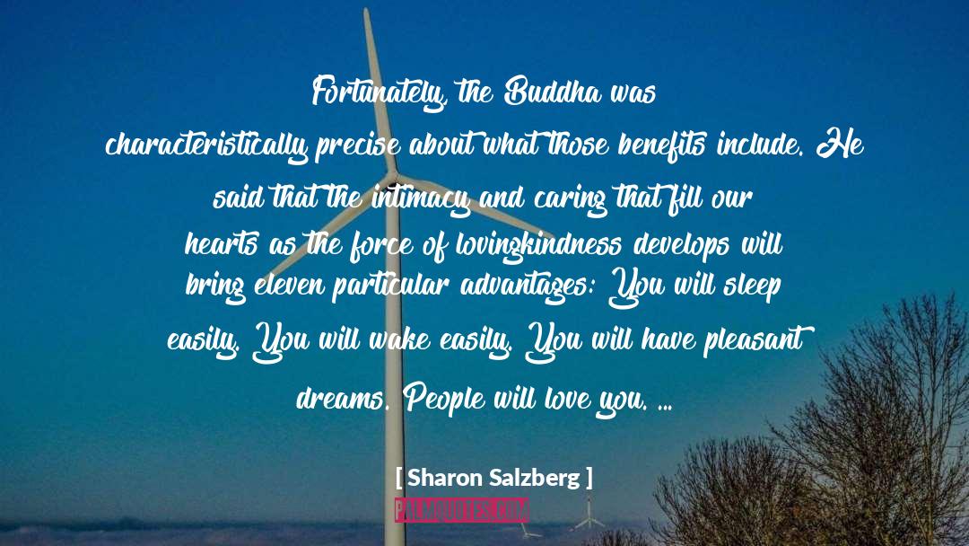 Lovingkindness quotes by Sharon Salzberg