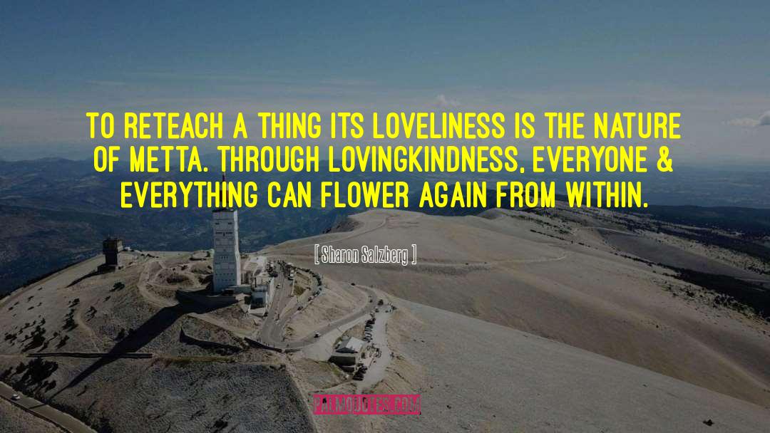 Lovingkindness quotes by Sharon Salzberg