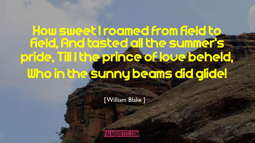 Lovingly Sweet quotes by William Blake