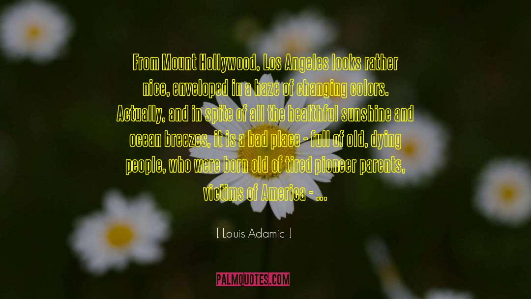 Lovino Enterprises quotes by Louis Adamic