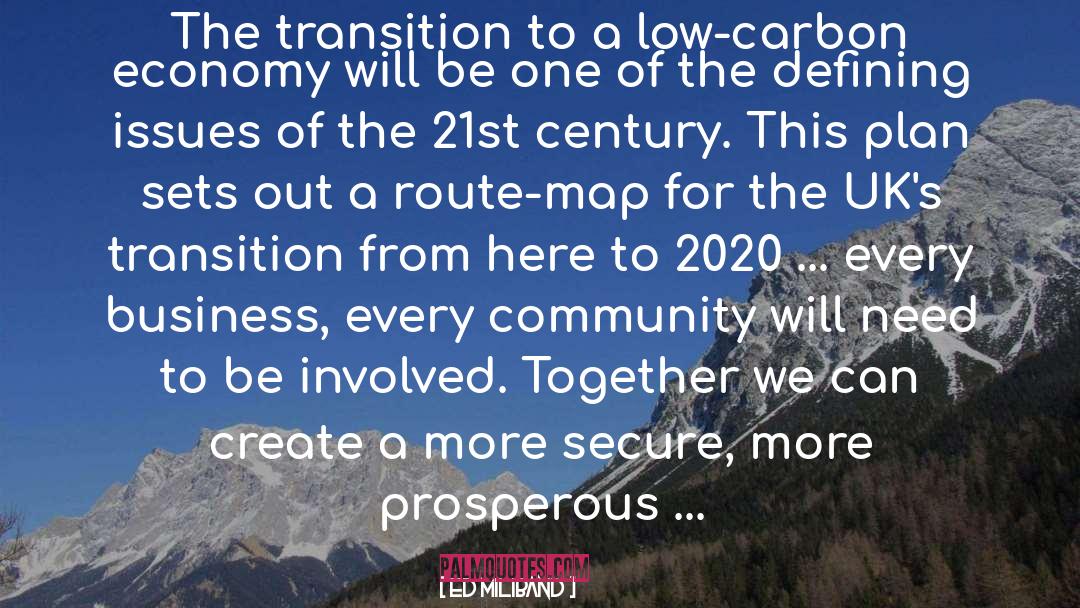 Low Carbon quotes by Ed Miliband
