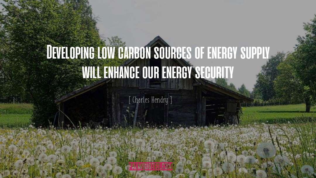 Low Carbon quotes by Charles Hendry
