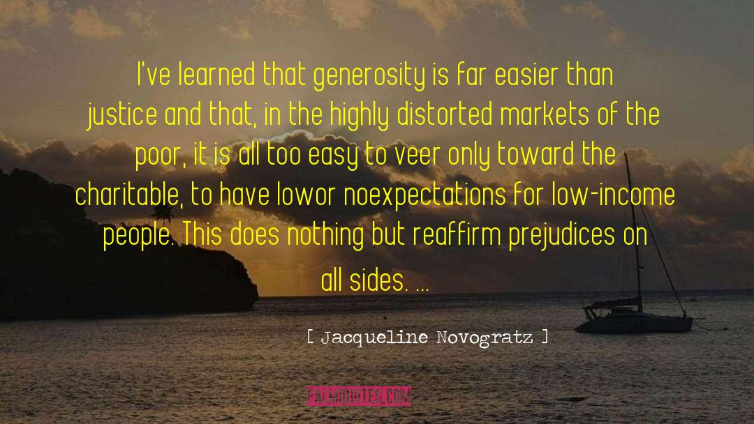 Low Income quotes by Jacqueline Novogratz