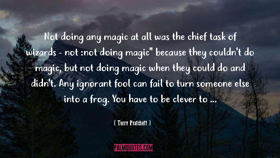 Low Magic quotes by Terry Pratchett