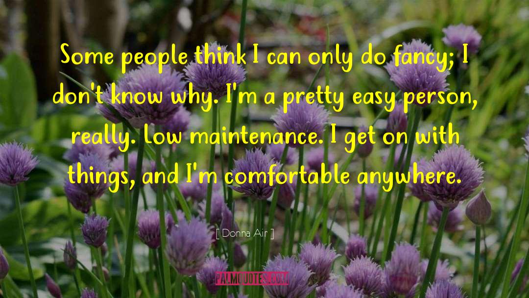 Low Maintenance quotes by Donna Air