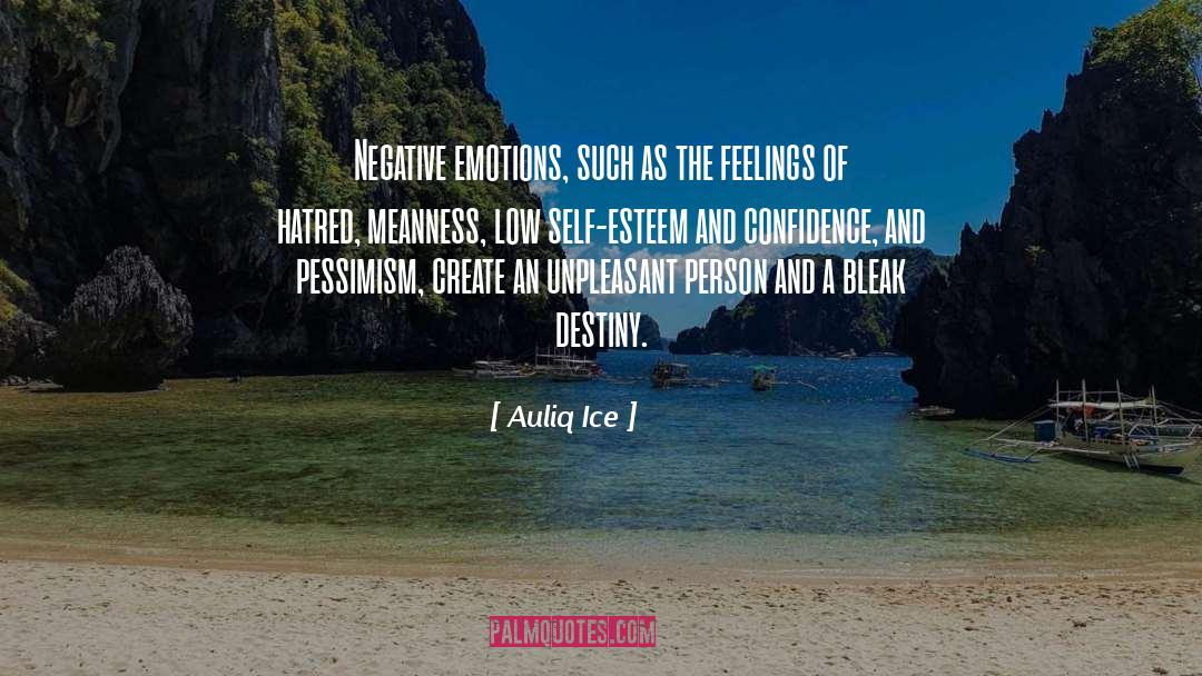 Low Self Esteem quotes by Auliq Ice