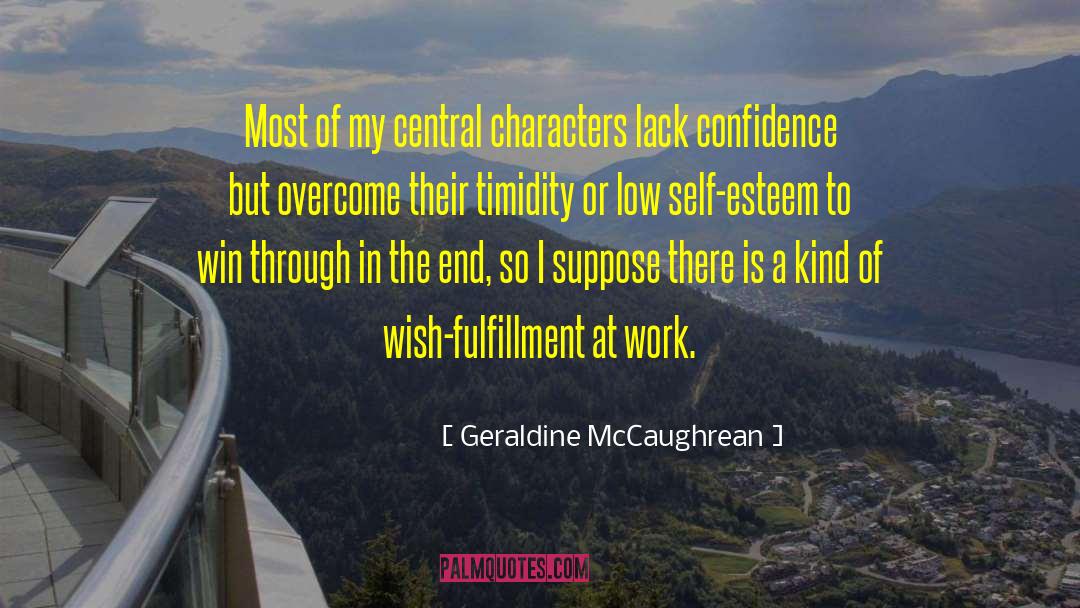 Low Self Esteem quotes by Geraldine McCaughrean