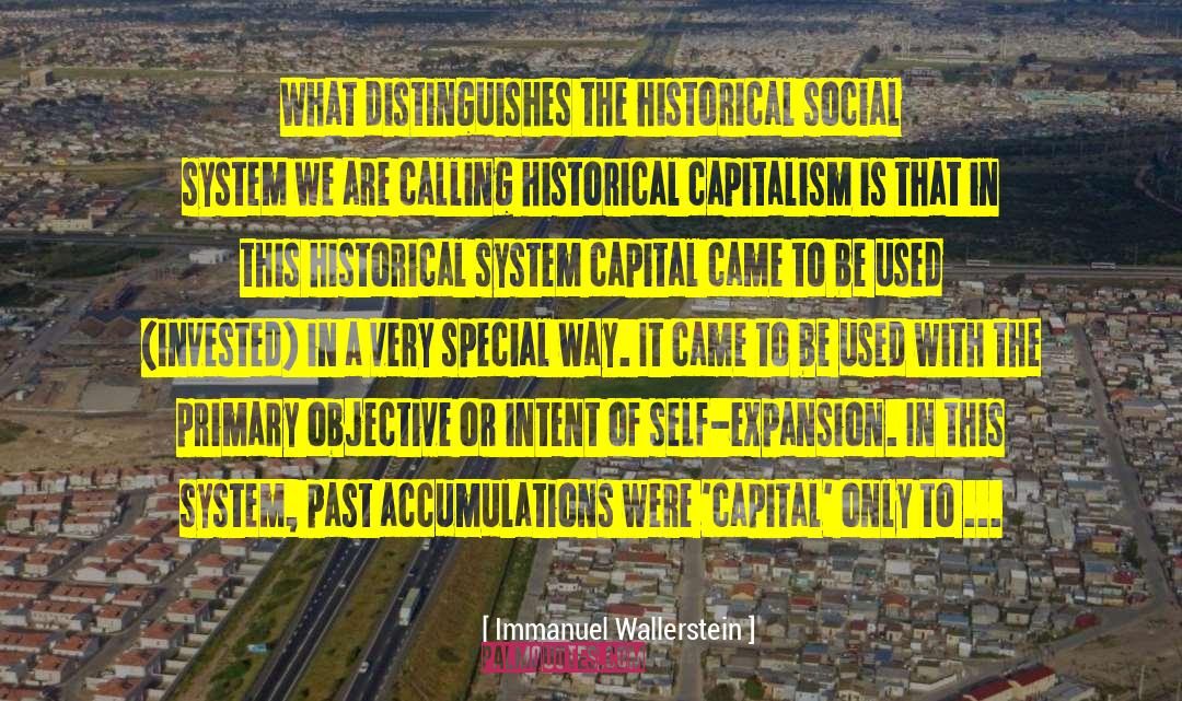 Lowercase Capital quotes by Immanuel Wallerstein