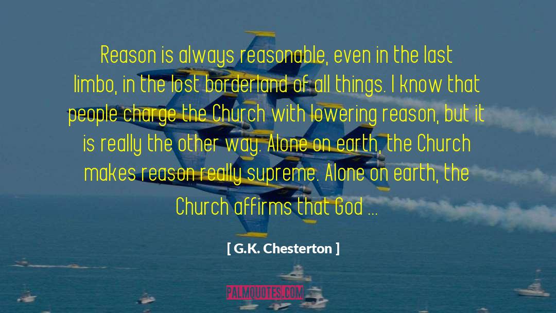 Lowering quotes by G.K. Chesterton