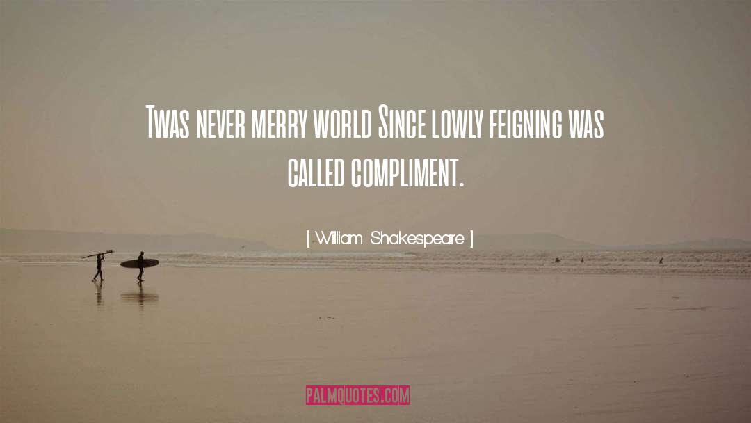 Lowly quotes by William Shakespeare