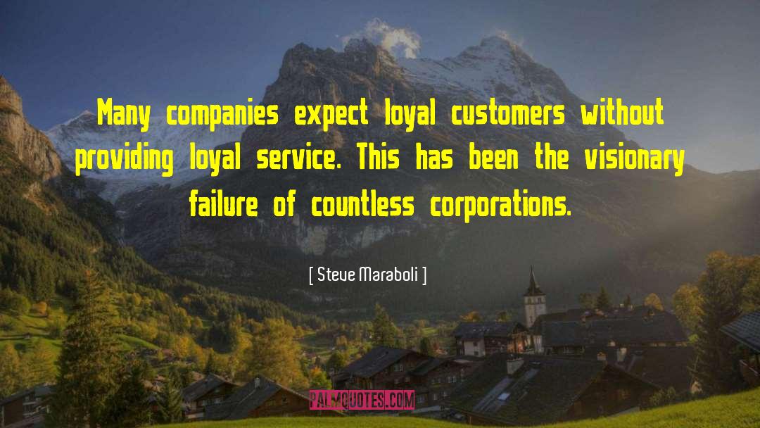 Loyal Customers quotes by Steve Maraboli