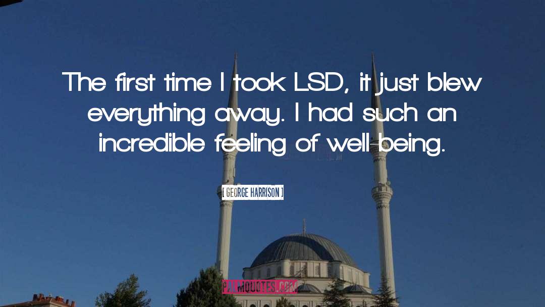 Lsd quotes by George Harrison