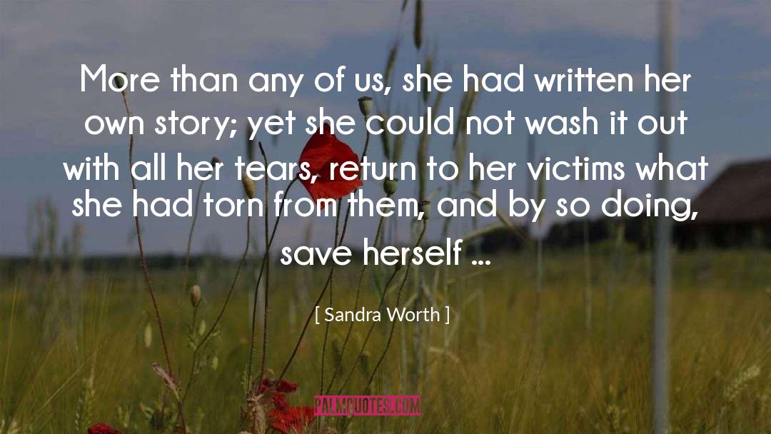 Lubarsky Sandra quotes by Sandra Worth