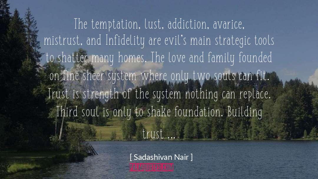 Lubetsky Family Foundation quotes by Sadashivan Nair
