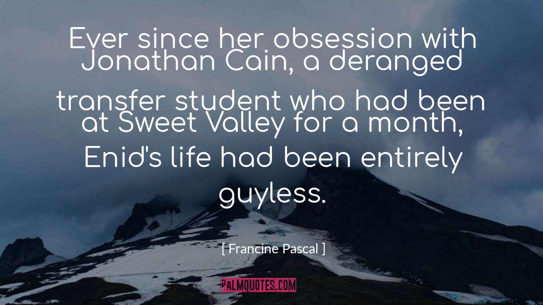 Luc Cain quotes by Francine Pascal
