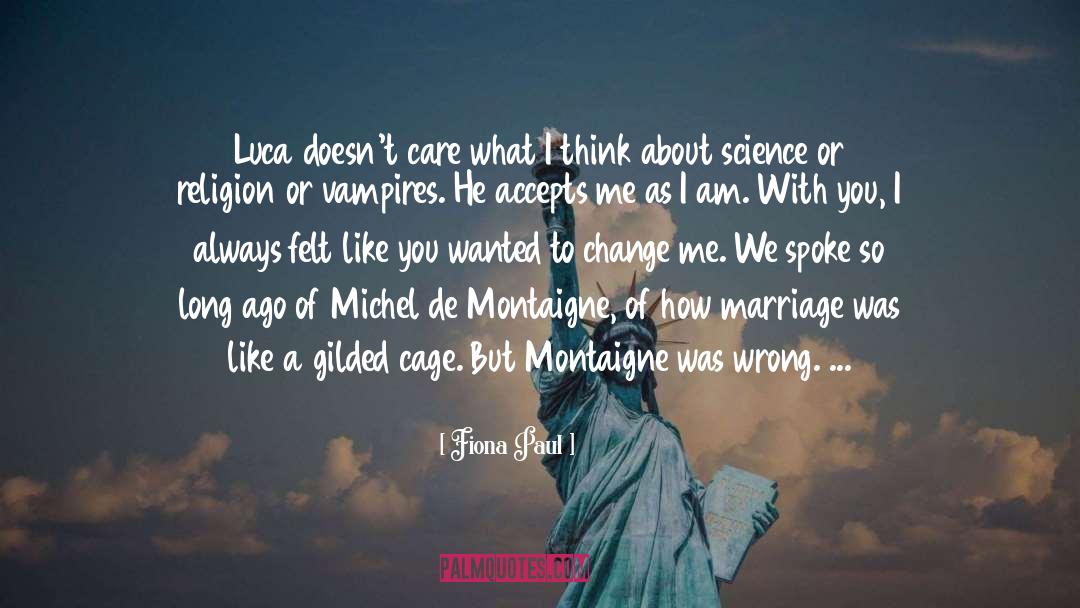 Luca quotes by Fiona Paul