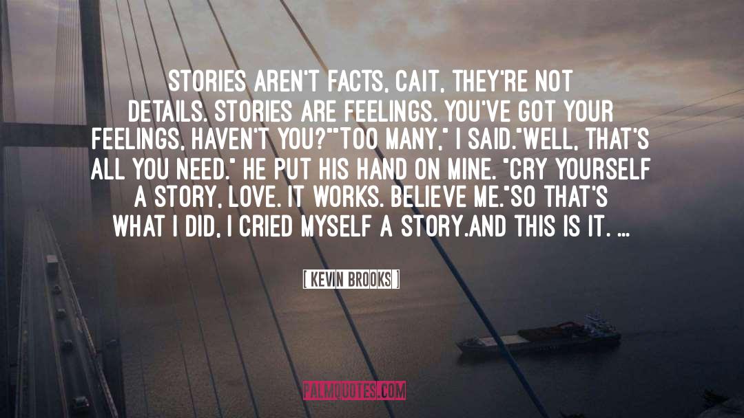 Lucas Brooks quotes by Kevin Brooks