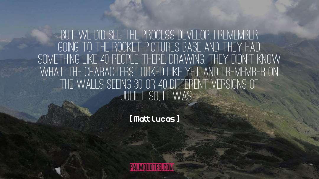 Lucas quotes by Matt Lucas