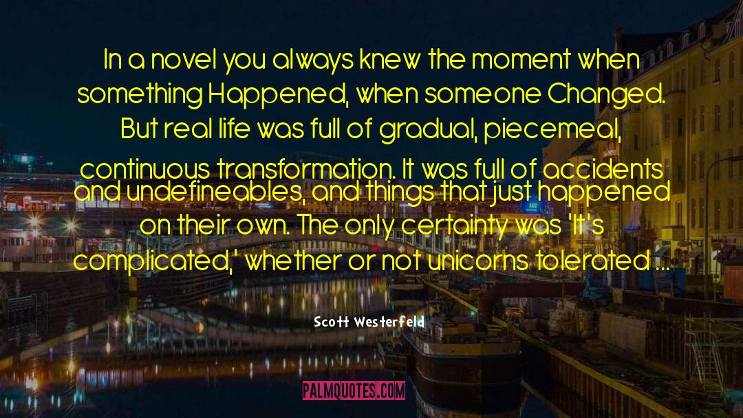 Lucas Scott quotes by Scott Westerfeld