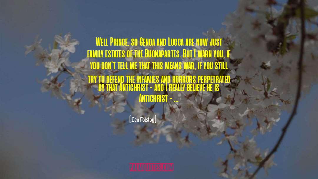 Lucca quotes by Leo Tolstoy