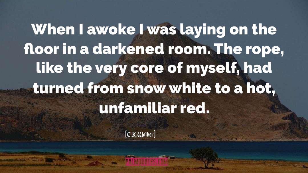 Lucchino Red quotes by C.K. Walker