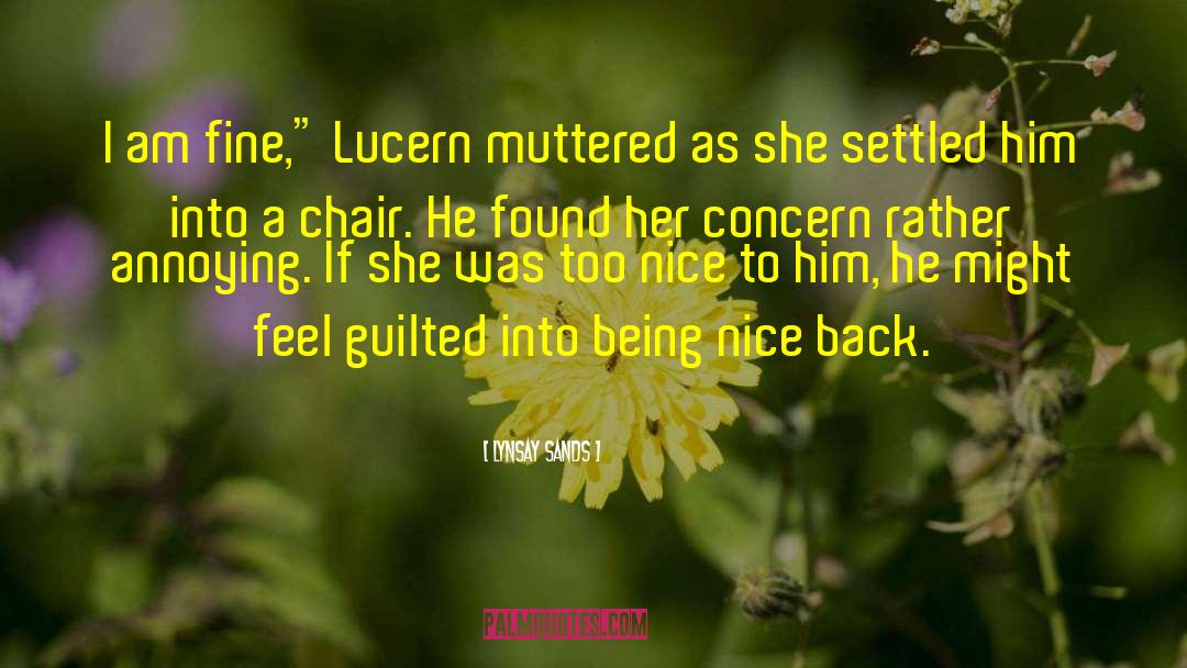 Lucern quotes by Lynsay Sands