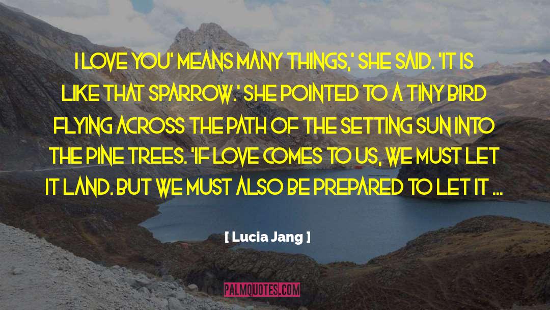 Lucia Omonobi quotes by Lucia Jang