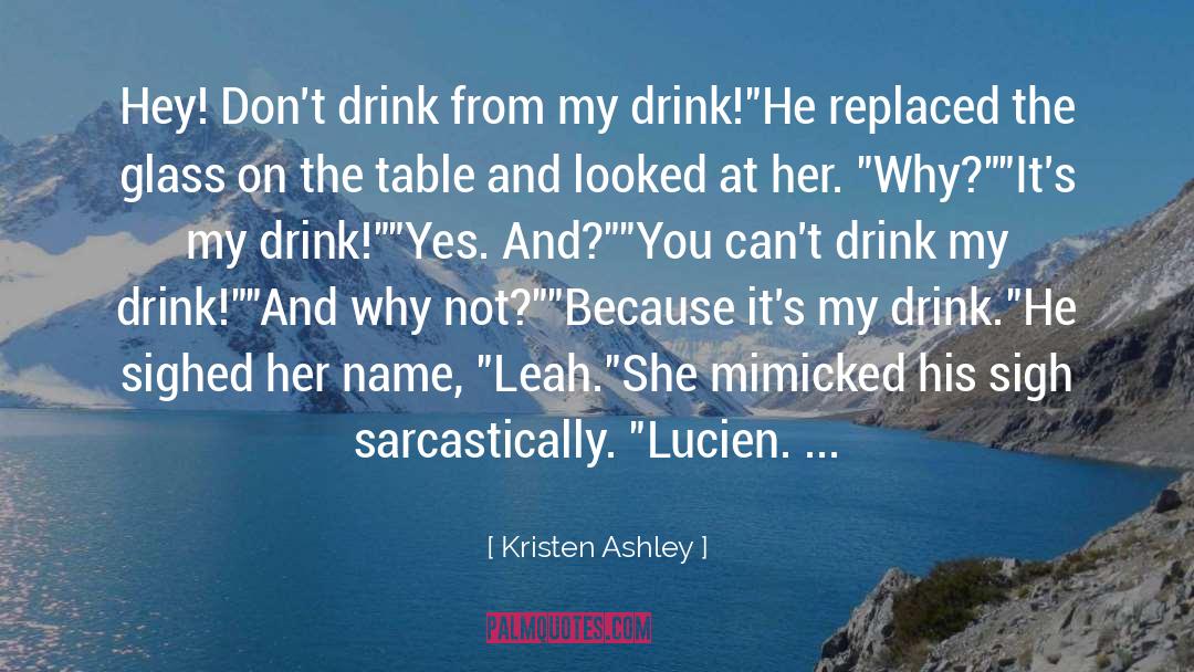 Lucien Antonescu quotes by Kristen Ashley