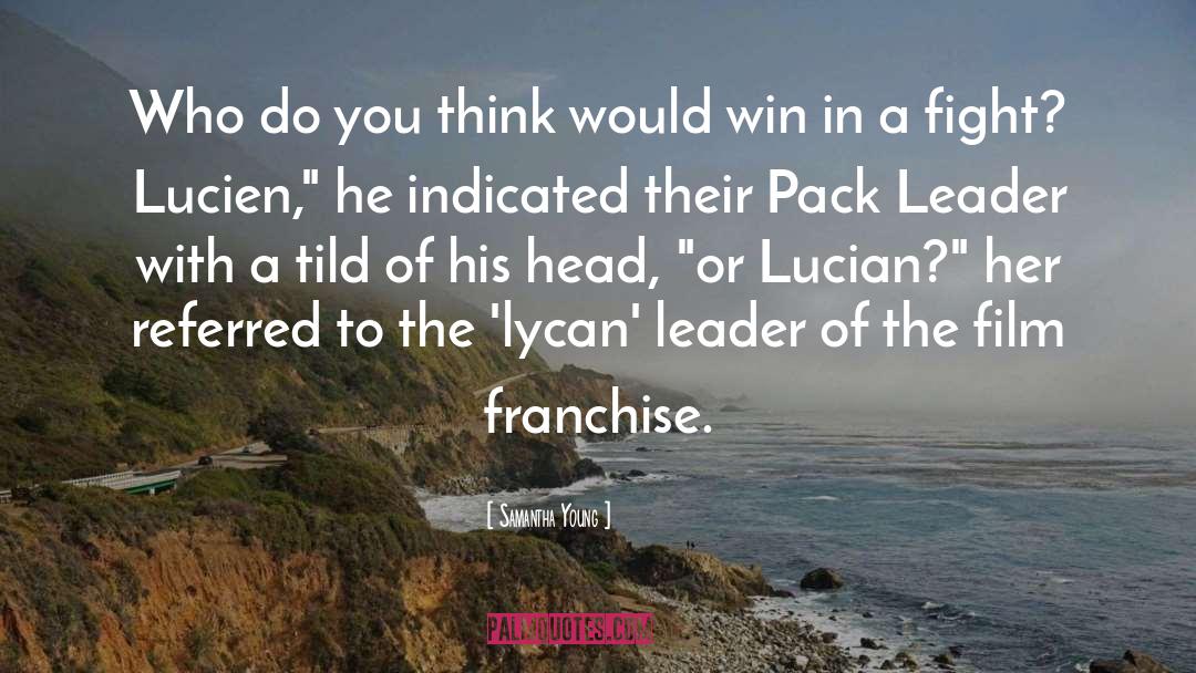 Lucien quotes by Samantha Young