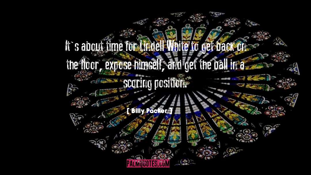 Lucille Ball quotes by Billy Packer