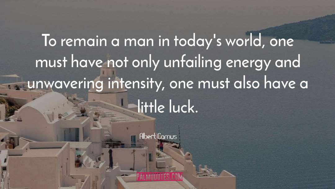 Luck And Skill quotes by Albert Camus