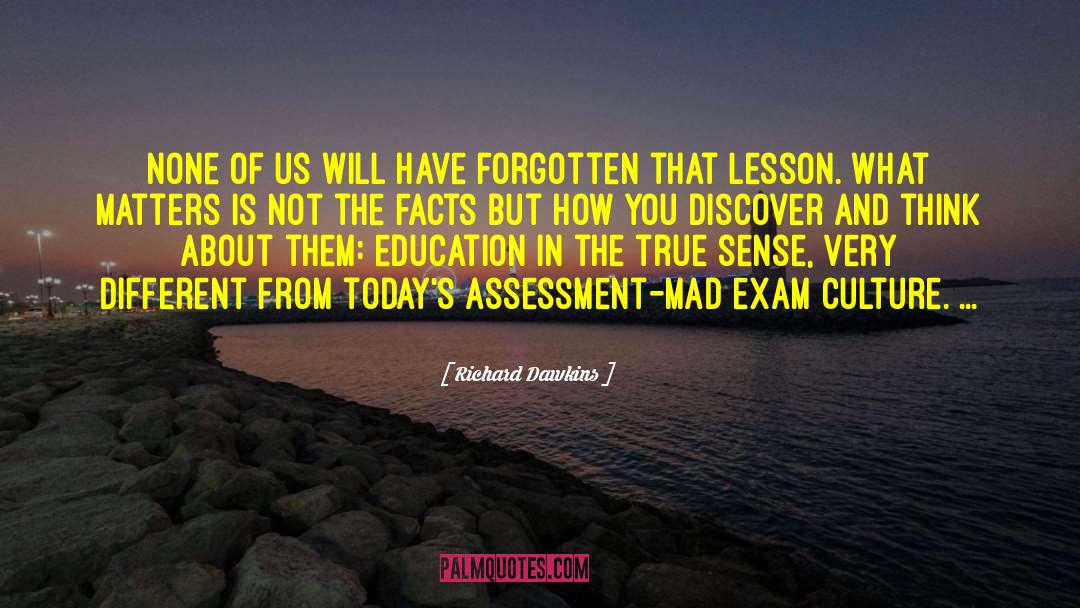 Luck For Exam Sms quotes by Richard Dawkins