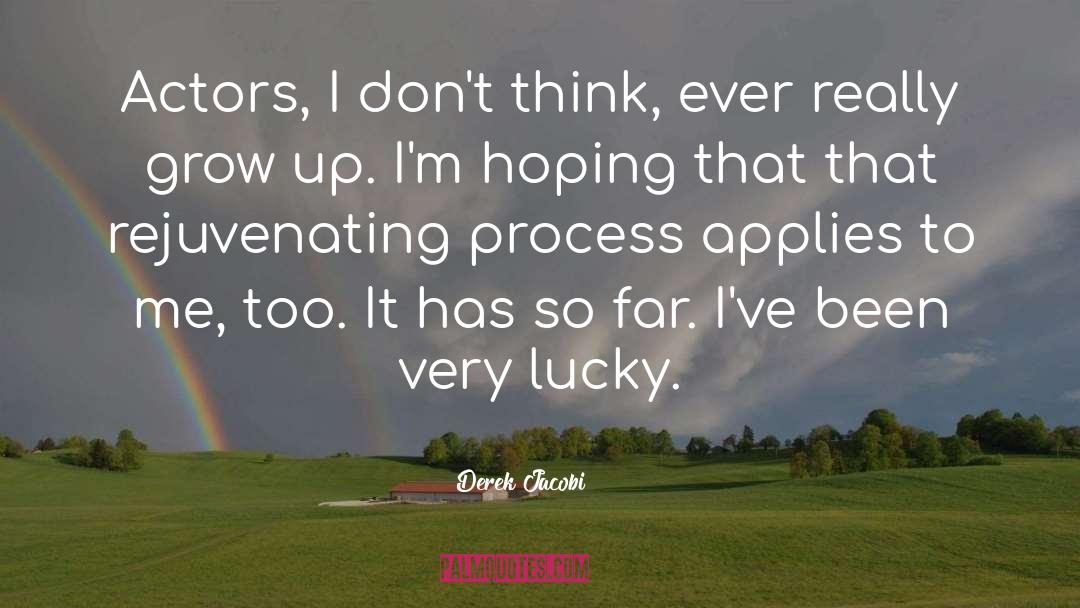 Lucky Caller quotes by Derek Jacobi