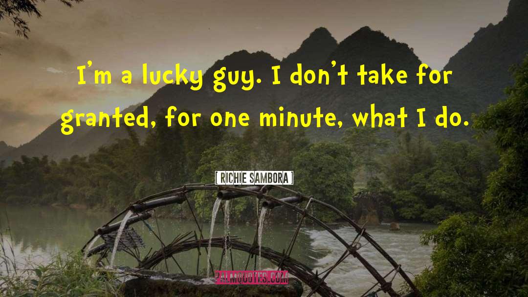 Lucky Guy quotes by Richie Sambora