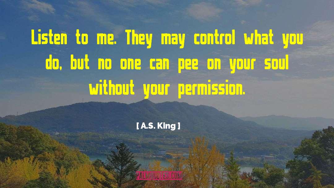 Lucky People quotes by A.S. King