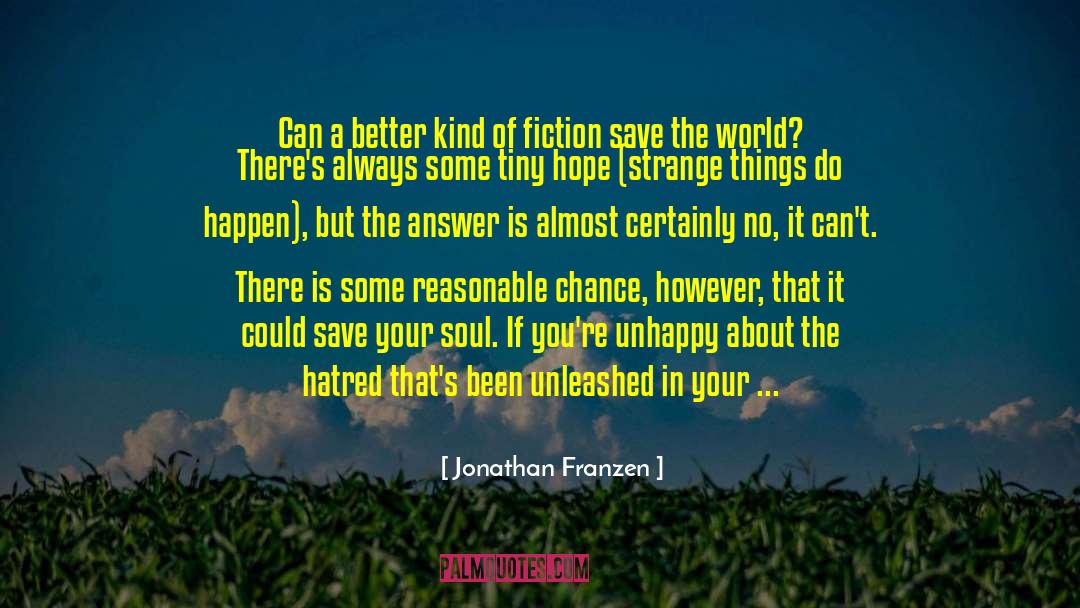 Lucky Person quotes by Jonathan Franzen